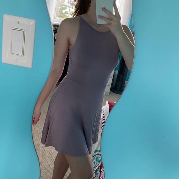 πGarage open-back dress